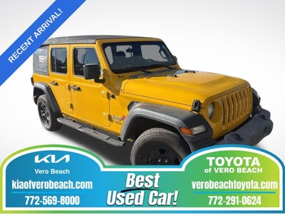 2018 Jeep Wrangler Unlimited Sport