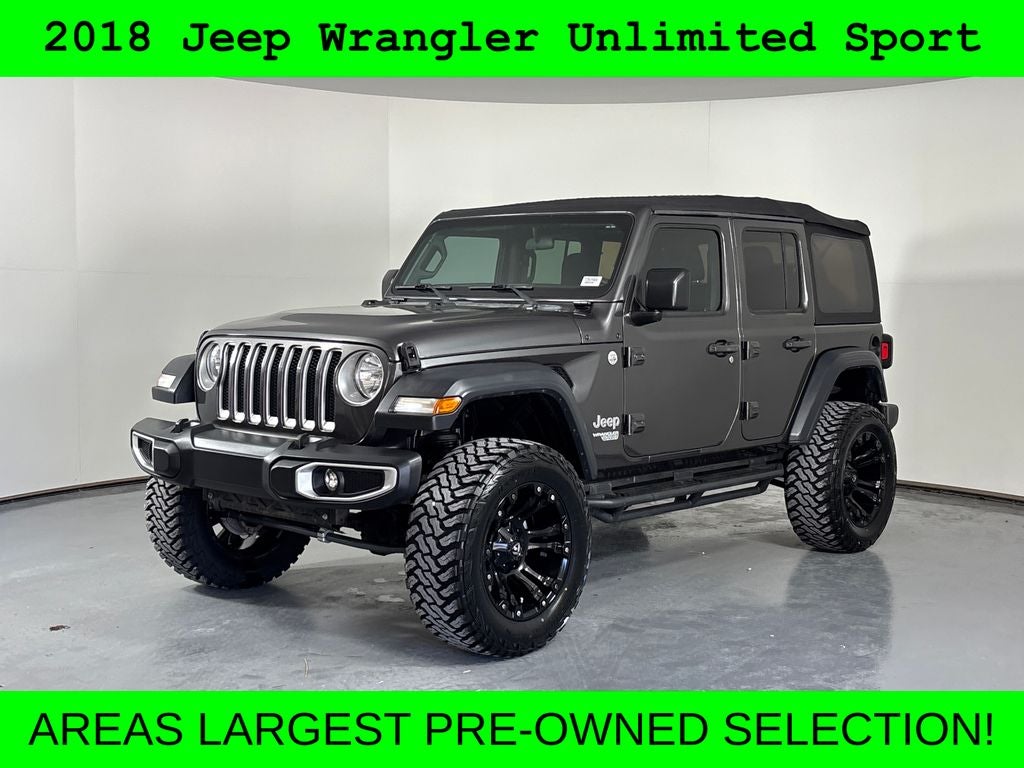 2018 Jeep Wrangler Unlimited Sport
