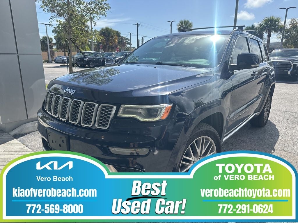 2018 Jeep Grand Cherokee Summit