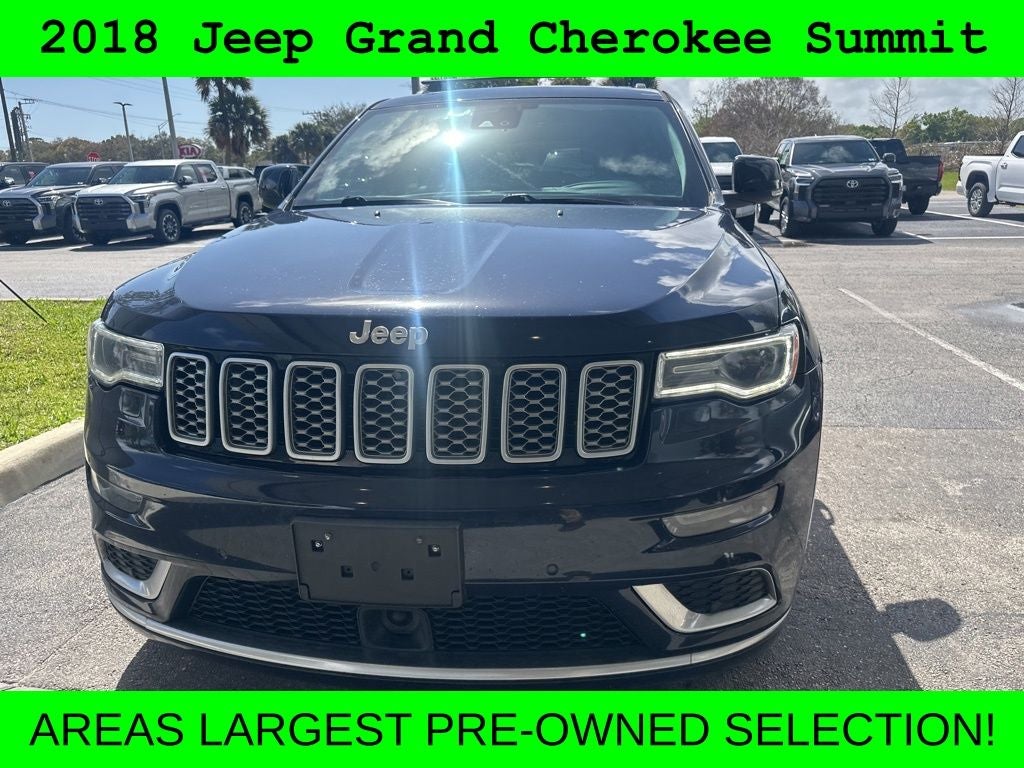2018 Jeep Grand Cherokee Summit