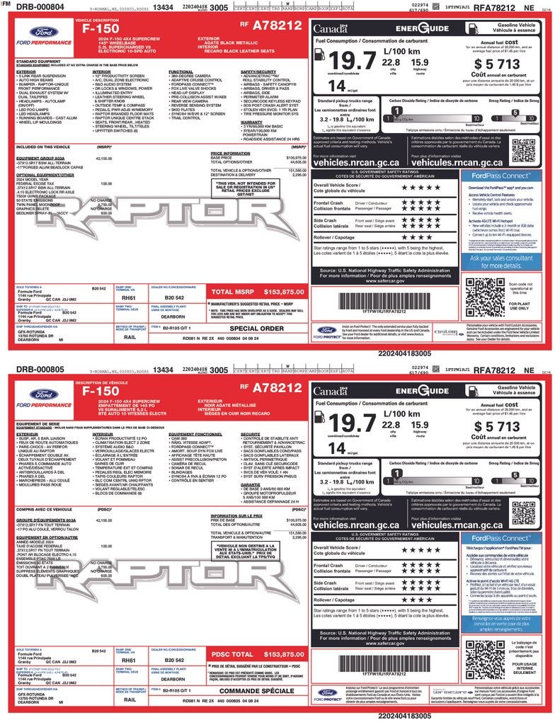 2024 Ford F-150 Raptor R
