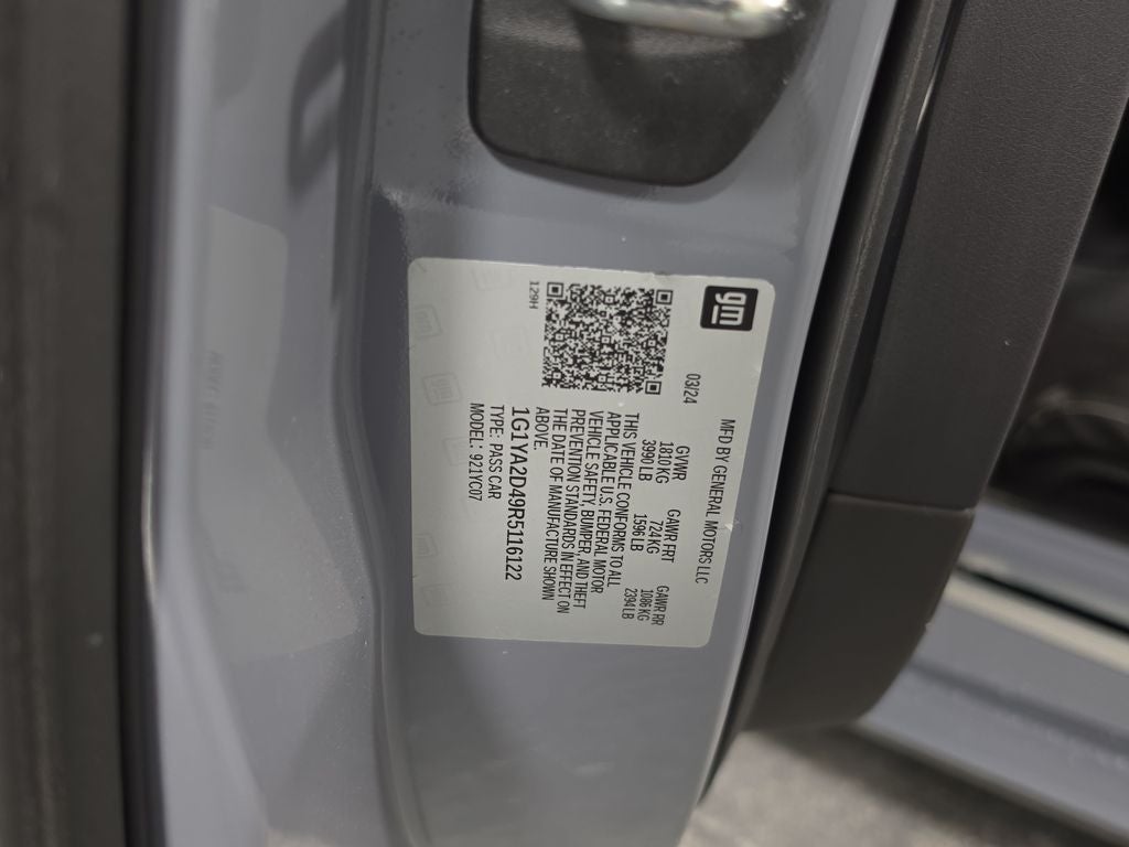 2024 Chevrolet Corvette Stingray 1LT
