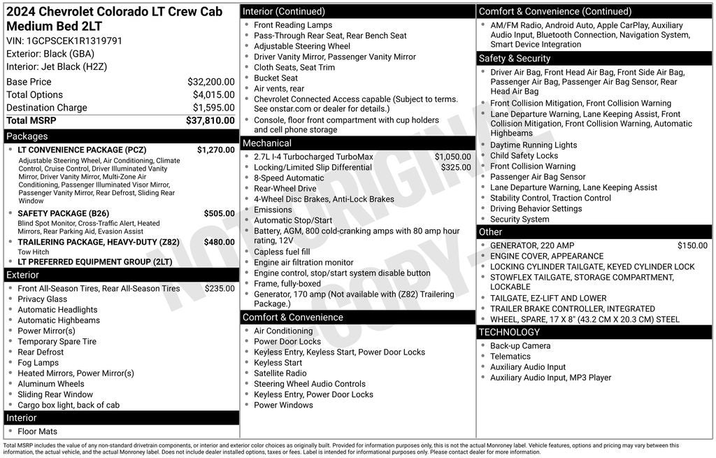 2024 Chevrolet Colorado LT