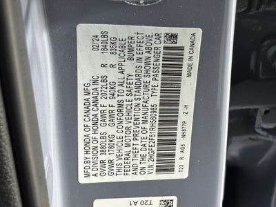 2024 Honda Civic Sport