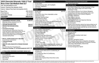 2025 Chevrolet Silverado 1500 LT Trail Boss