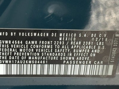 2019 Volkswagen Golf Alltrack TSI SE 4Motion