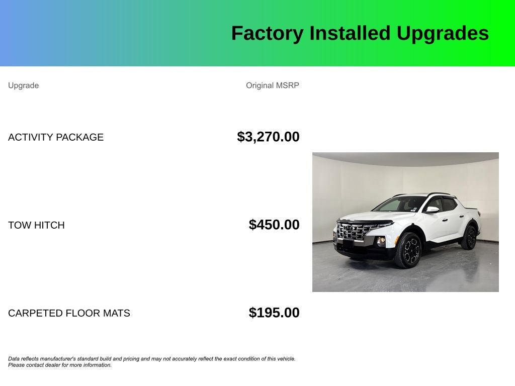 2022 Hyundai Santa Cruz SEL