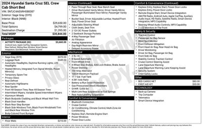 2024 Hyundai Santa Cruz SEL