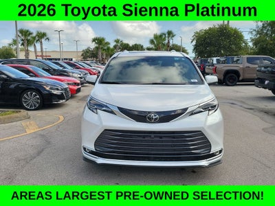 2026 Toyota Sienna Platinum 7 Passenger