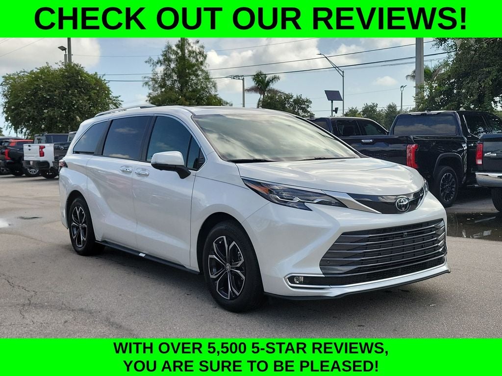2026 Toyota Sienna Platinum 7 Passenger