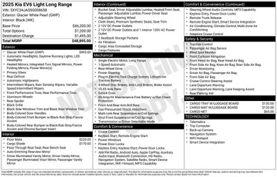 2025 Kia EV6 Light