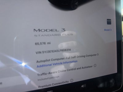 2020 Tesla Model 3 Standard
