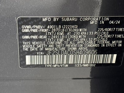 2025 Subaru Forester Base