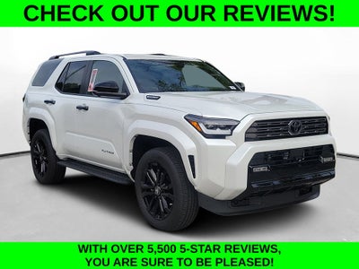 2026 Toyota 4Runner i-FORCE MAX Hybrid Platinum