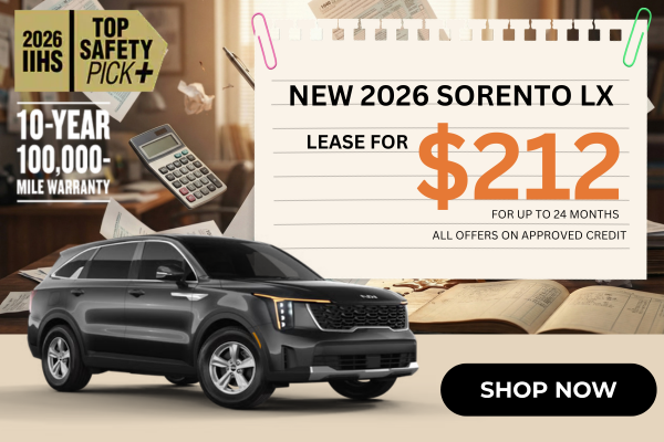 NEW 2026 SORENTO LX