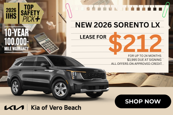 NEW 2026 SORENTO LX