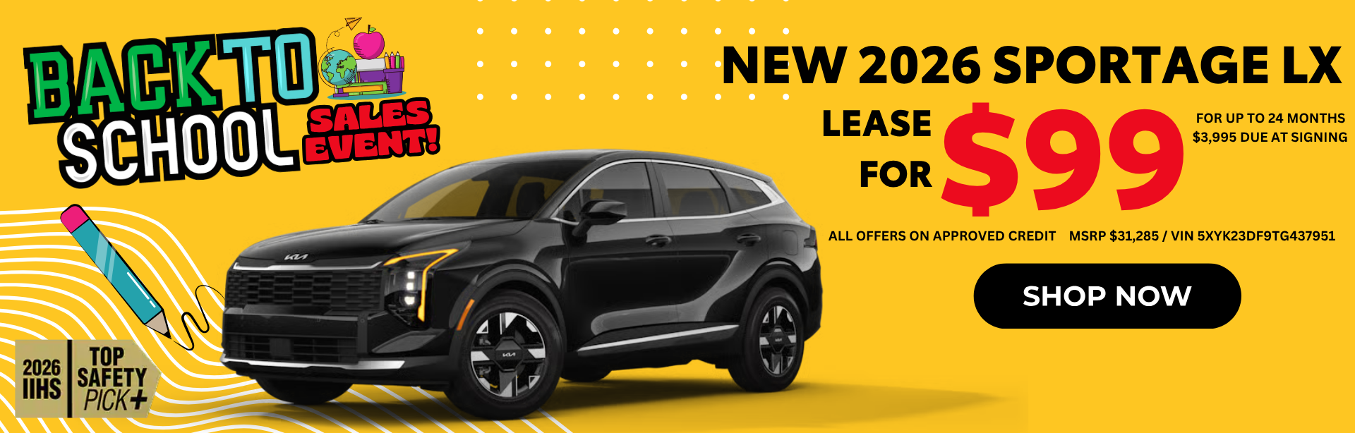 New 2026 Kia Sportage