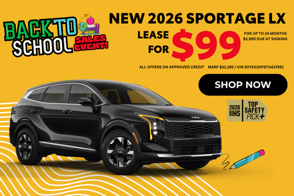 New 2026 Kia Sportage