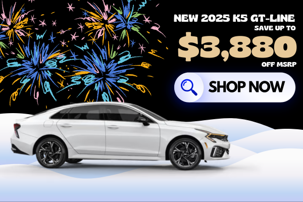 New 2025 KIA K5 GT Line