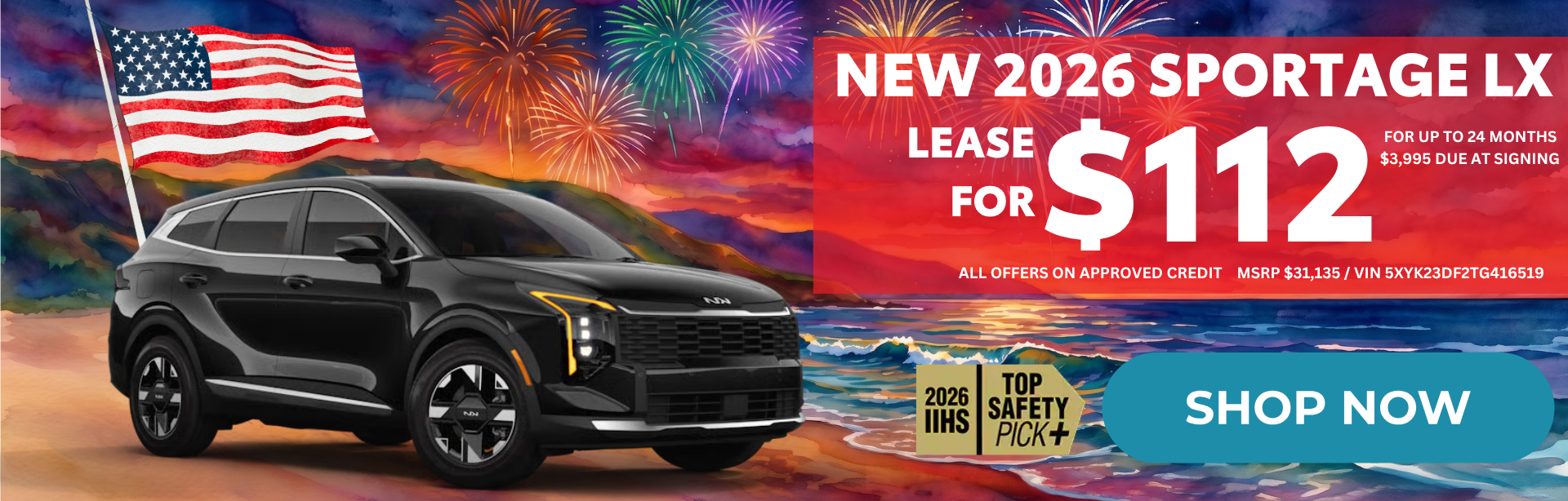 New 2026 Kia Sportage
