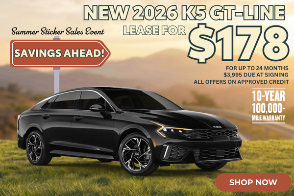 NEW 2026 KIA K5 GT LINE