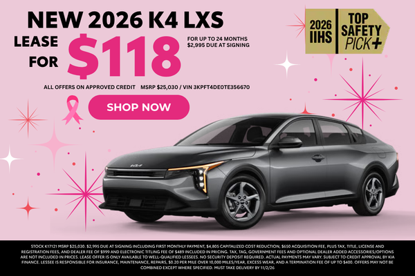NEW 2026 KIA K4