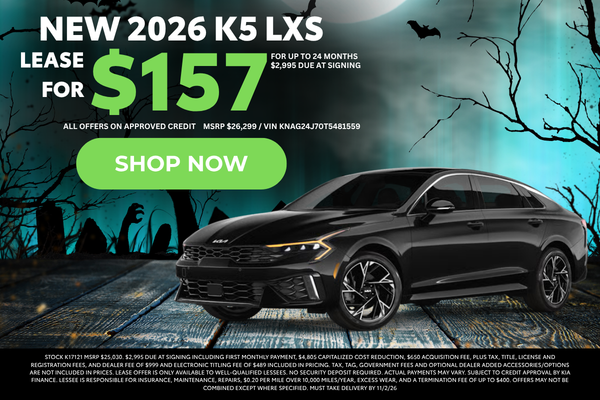 NEW 2026 KIA K5 LXS