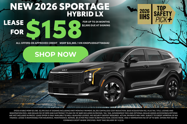 New 2026 Kia Sportage