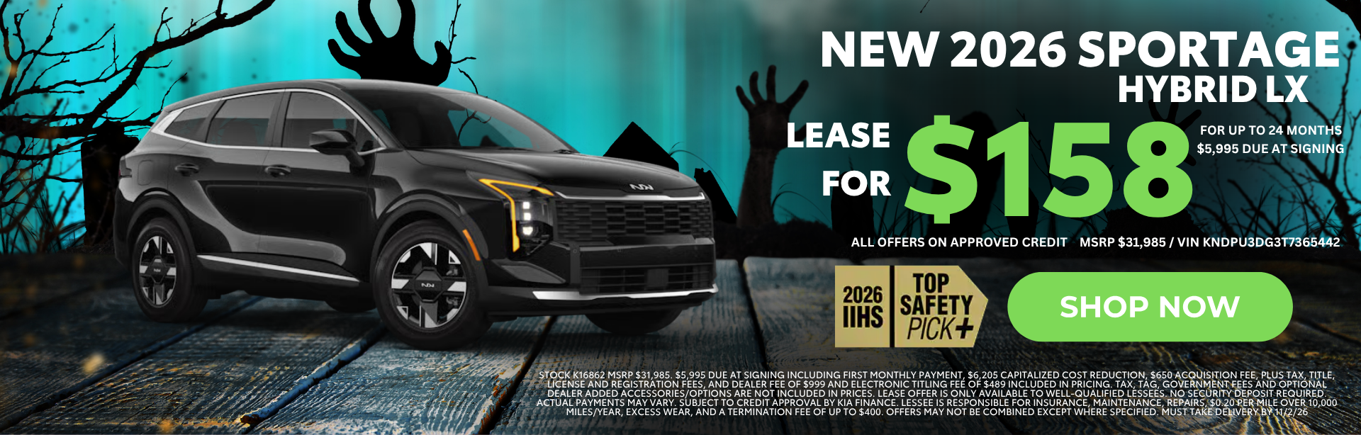 New 2026 Kia Sportage